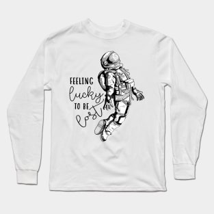 feeling lucky to be lost Long Sleeve T-Shirt